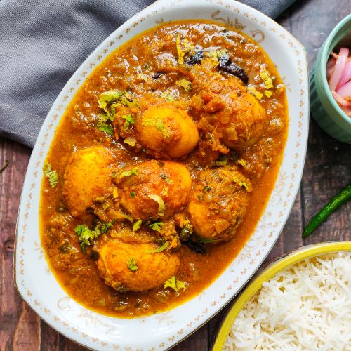 Mayai Doongri(Dry Onion & Egg) Curry - Mamados Kitchen - Maa's Kitchen